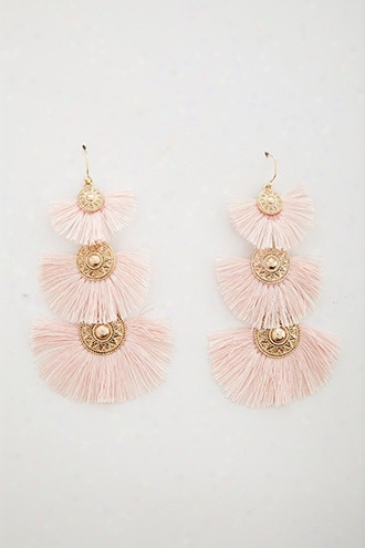 Tiered Fan Drop Earrings