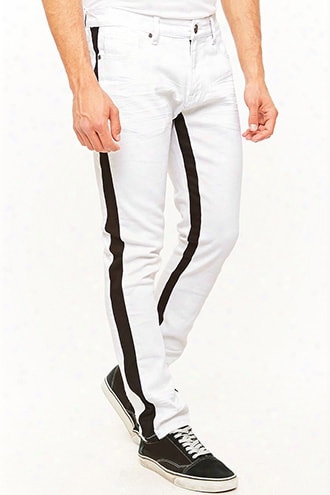 Xray Denim Contrast Stripe Jeans