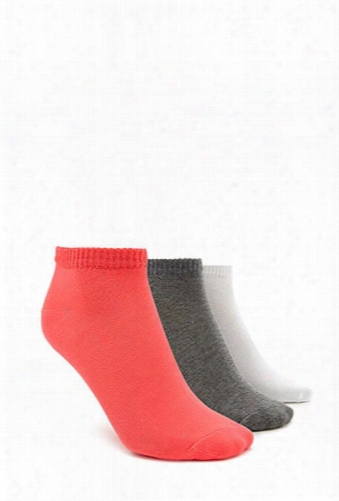 Active Ankle Socks - 3 Pack