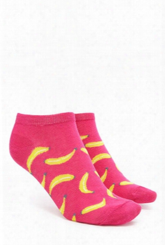 Banana Graphic Ankle Socks