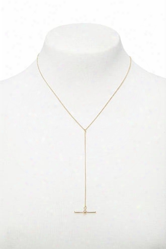 Bar Drop-chain Necklace