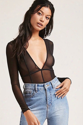 Caged Mesh Bodysuit