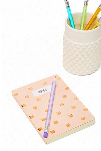 Cat Graphic Mini Notebook