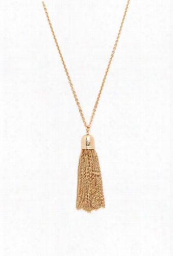 Chain Tassel Longline Necklace