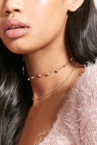 Cluster Charm Choker Set