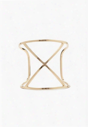 Crisscross Cutout Cuff