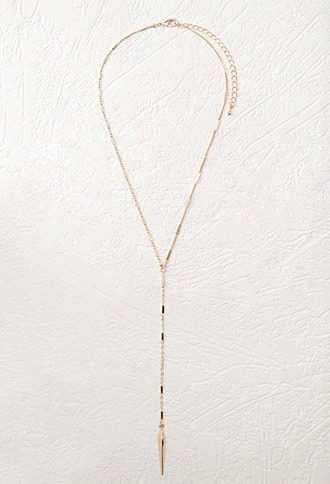 Drop Spike Pendant Necklace