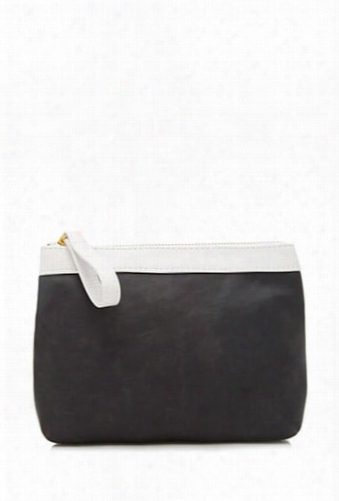 Faux Leather Pouch