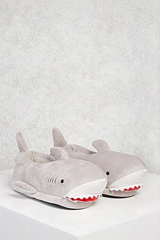 Fleece Shark Slippers