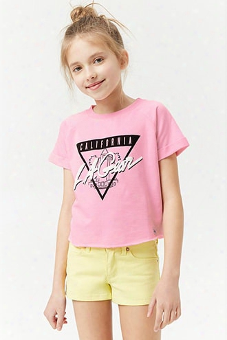 Girls L.a. Gear French Terry Tee (kids)