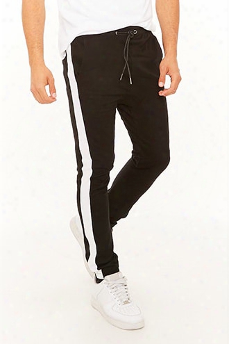 Kayden K Striped Drawstring Joggers