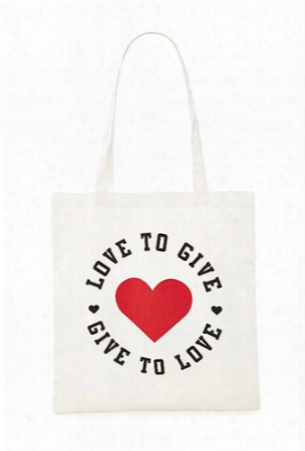 Love To Give Canvas Eco Tote