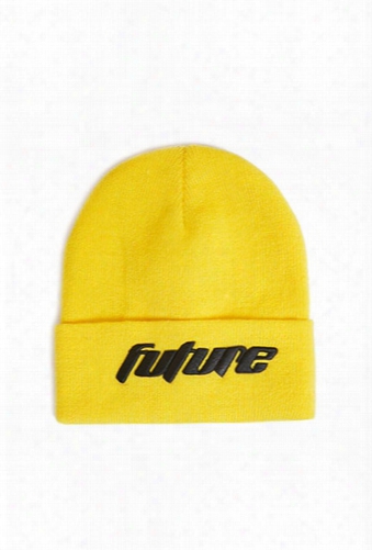 Men Future Graphic Beanie