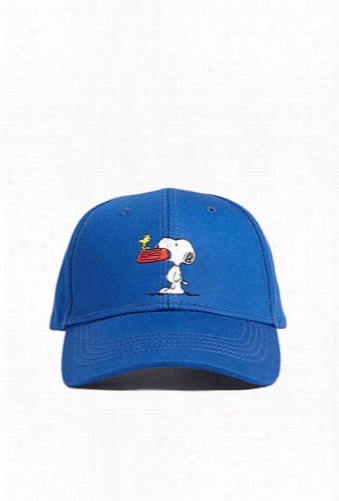 Men Snoopy & Woodstock Graphic Snapback Hat