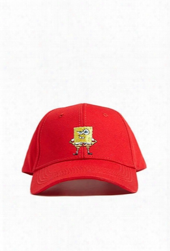 Men Spongebob Graphic Snapback Hat