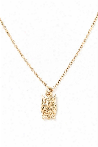 Owl Charm Necklace