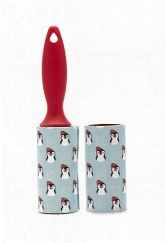 Penguin Print Lint Roller Set