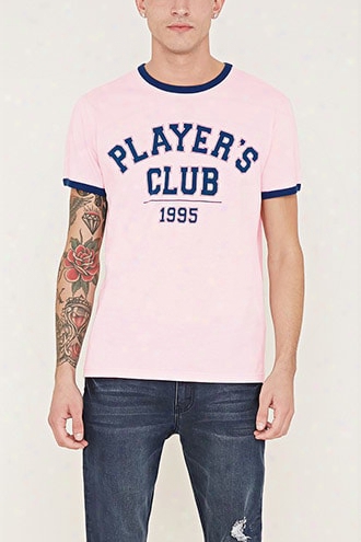 Players Club Graphic Ringer Tee