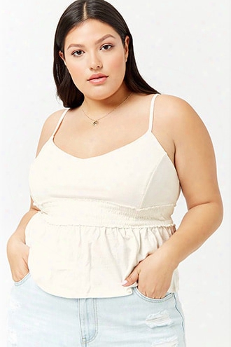 Plus Size Smocked Cami