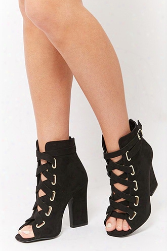 Qupid Strappy Booties