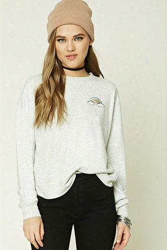 Rainbow Patch Sweater