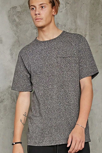 Raw Pocket Marled Tee