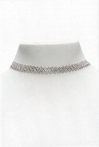 Rhinestone Collar Necklace