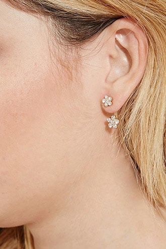 Rhinestone Ear Jackets