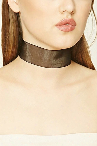 Sheer Woven Choker