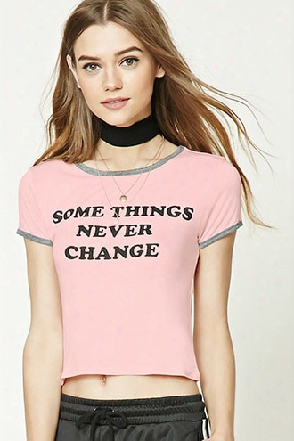 Some Things Graphic Ringer Tee