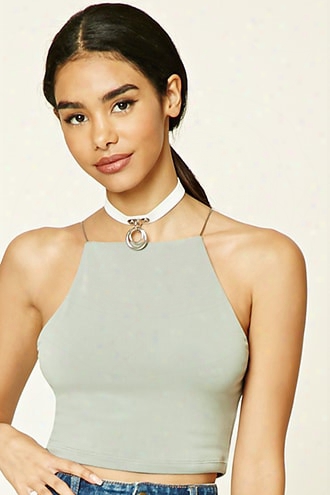 Square Neck Cropped Cami