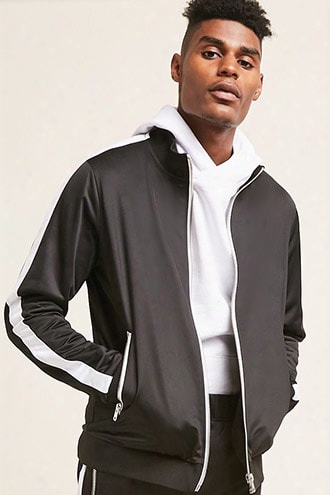 Stripe-trim Track Jacket