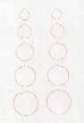 Assorted Hoop Earring Set