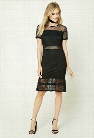 Contemporary Mesh Lace Dress