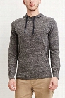 Marled Cotton Hoodie