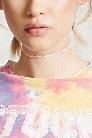 Rainbow Scalloped Choker