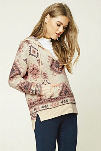 Tribal Print Woolen Sweater