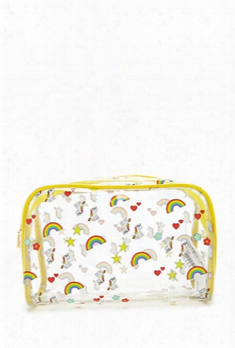 Unicorn Rainbow Makeup Bag