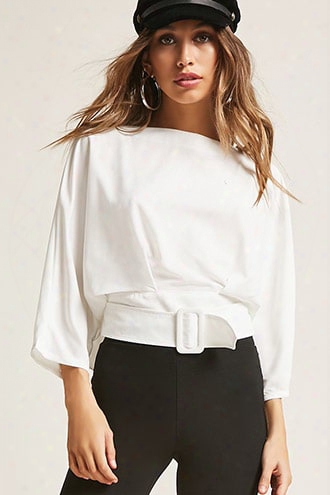 Belted Dolman Top