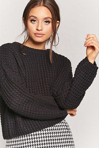 Chunky Waffle Knit Sweater