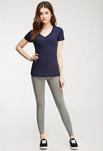 Classic Cotton-blend Leggings