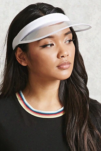 Clear French Terry-lined Visor