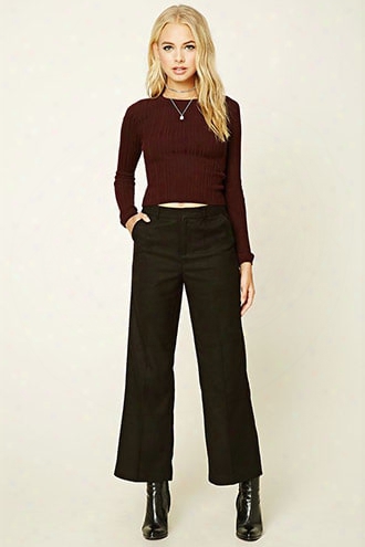 Contemporary Wide-leg Pants