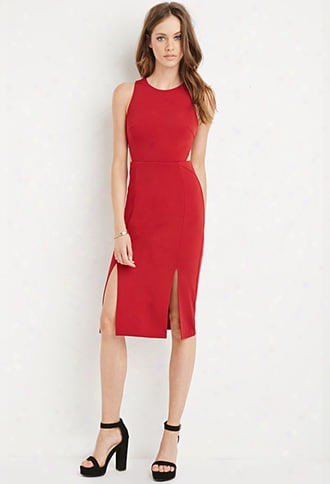 Cutout M-slit Dress