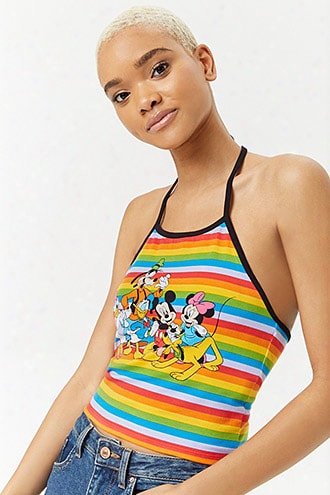 Disney Striped Halter Top