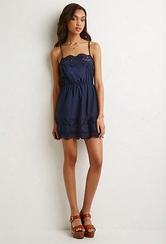 Embroidered Babydoll Dress