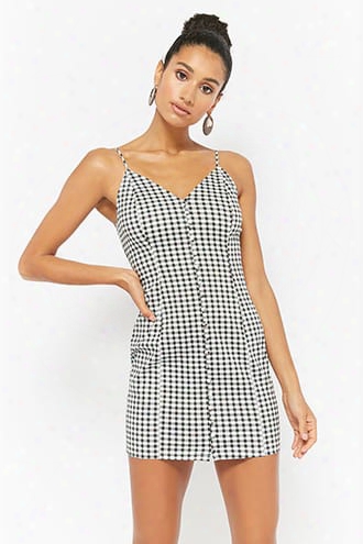 Gingham Cami Mini Dress