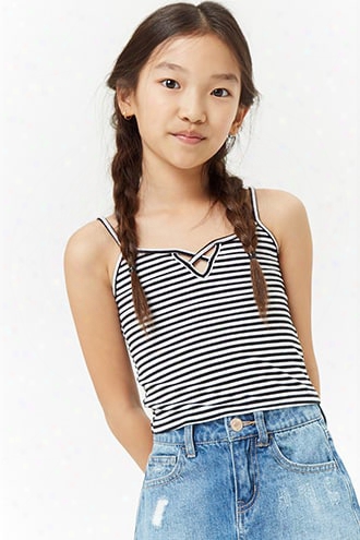 Girls Strappy Striped Cami (kids)