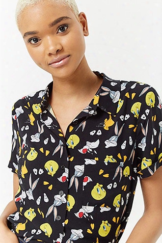 Looney Tunes Button-down Shirt