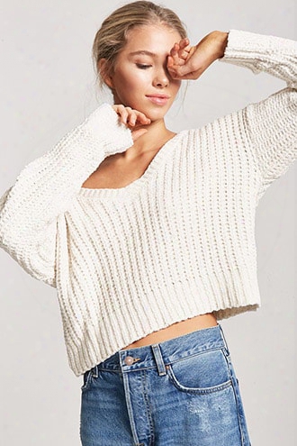 Metallic Chenille Sweater